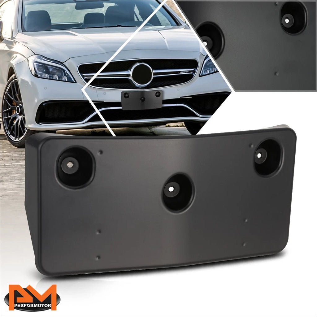 Front Bumper License Plate Mounting Bracket for Mercedes-Benz CLS63 AMG S (2016–2018)