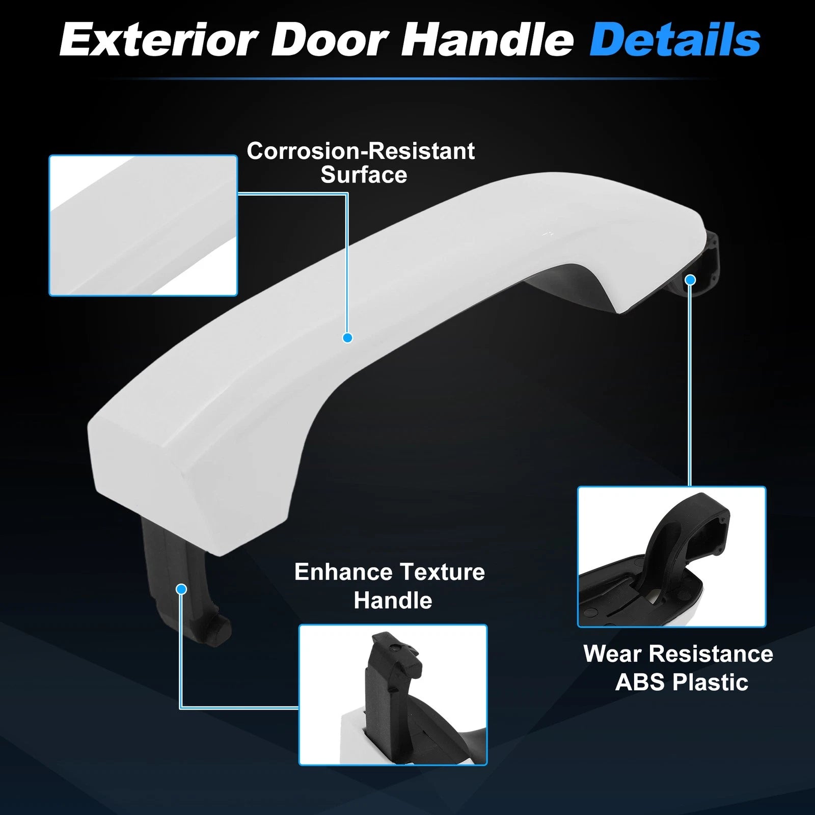 Rear Left Right Door Handle No.13583889 for Chevrolet Silverado 