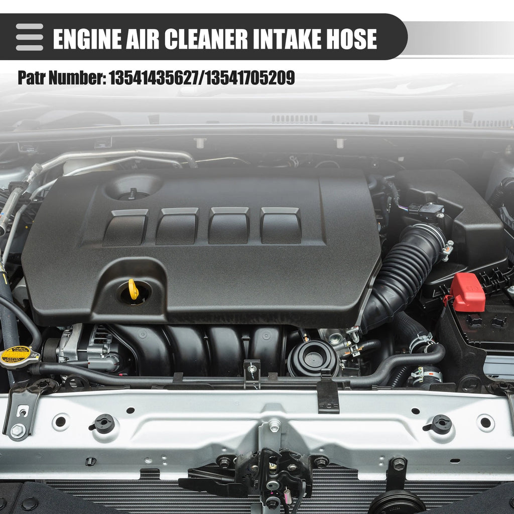 Set of 1 Car Engine Air Intake Hose for BMW 320i (2001–2005) Rubber No.13541705209