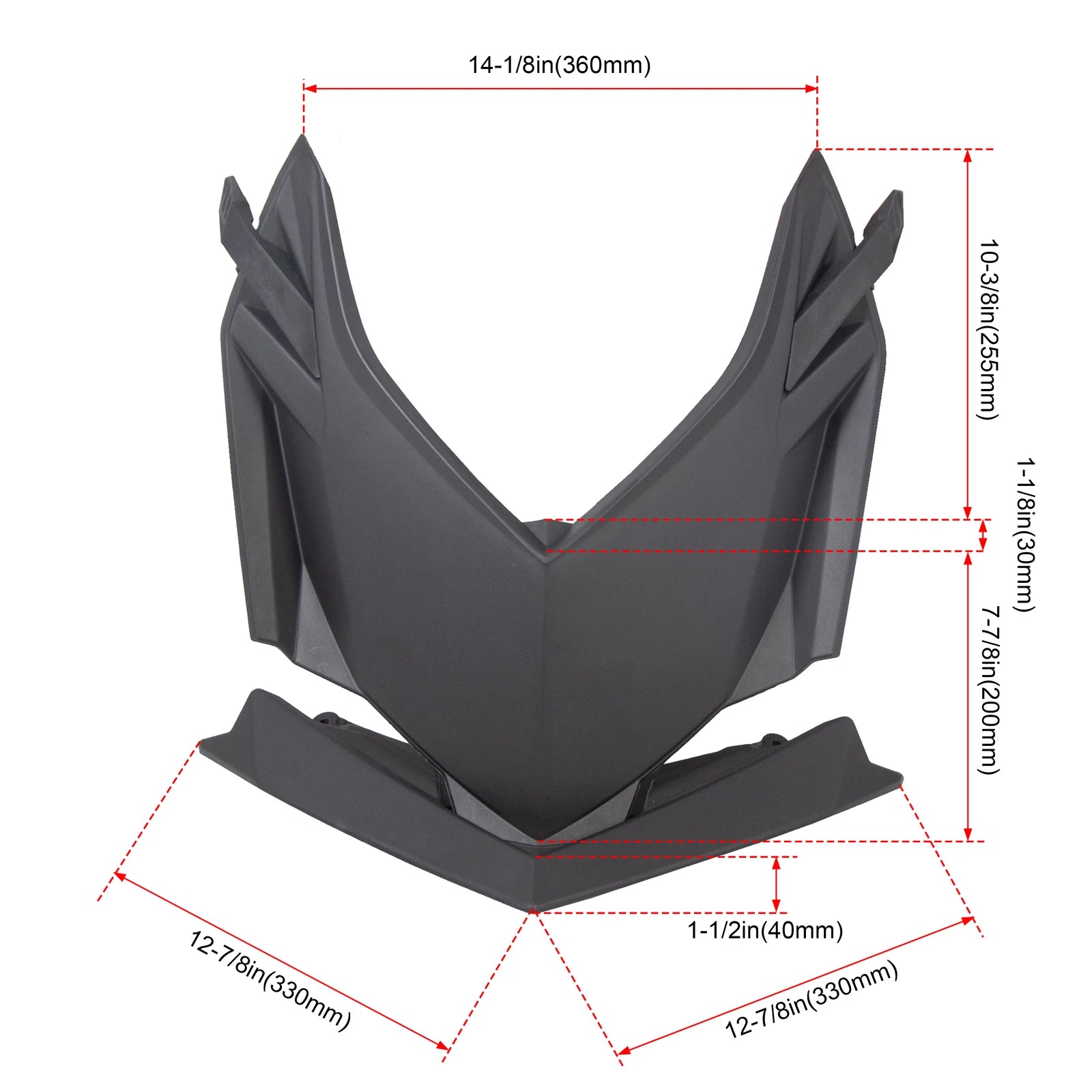 Front Deflector Lid Kit for Sea-Doo Spark TRIXX (2014–2022) 295100864