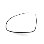 Left Heated Mirror Glass for Toyota Yaris (2012–2018)