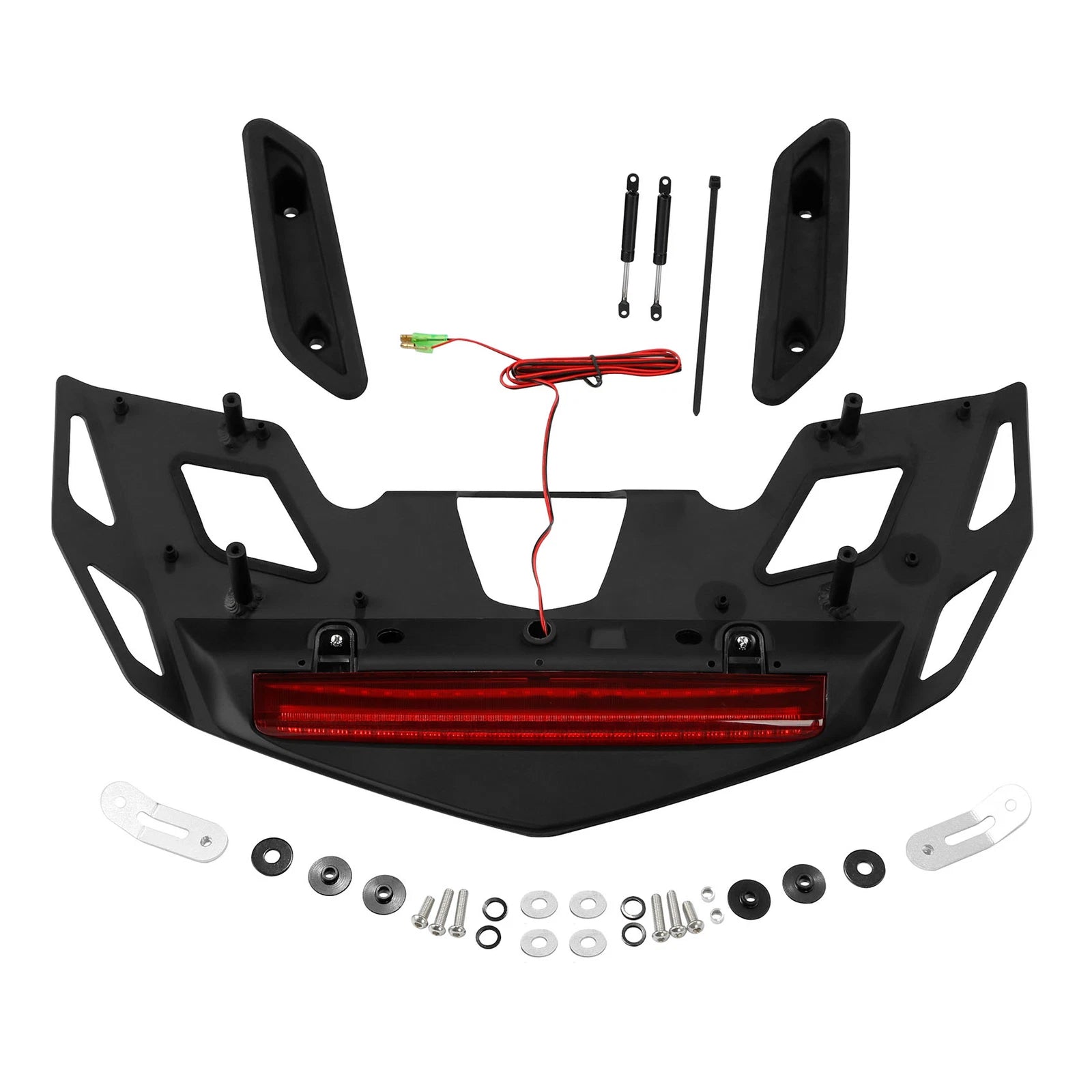 Matte Trunk Luggage Rack with LED Brake Light for Honda Gold Wing Tour GL1800 (2021–2024)