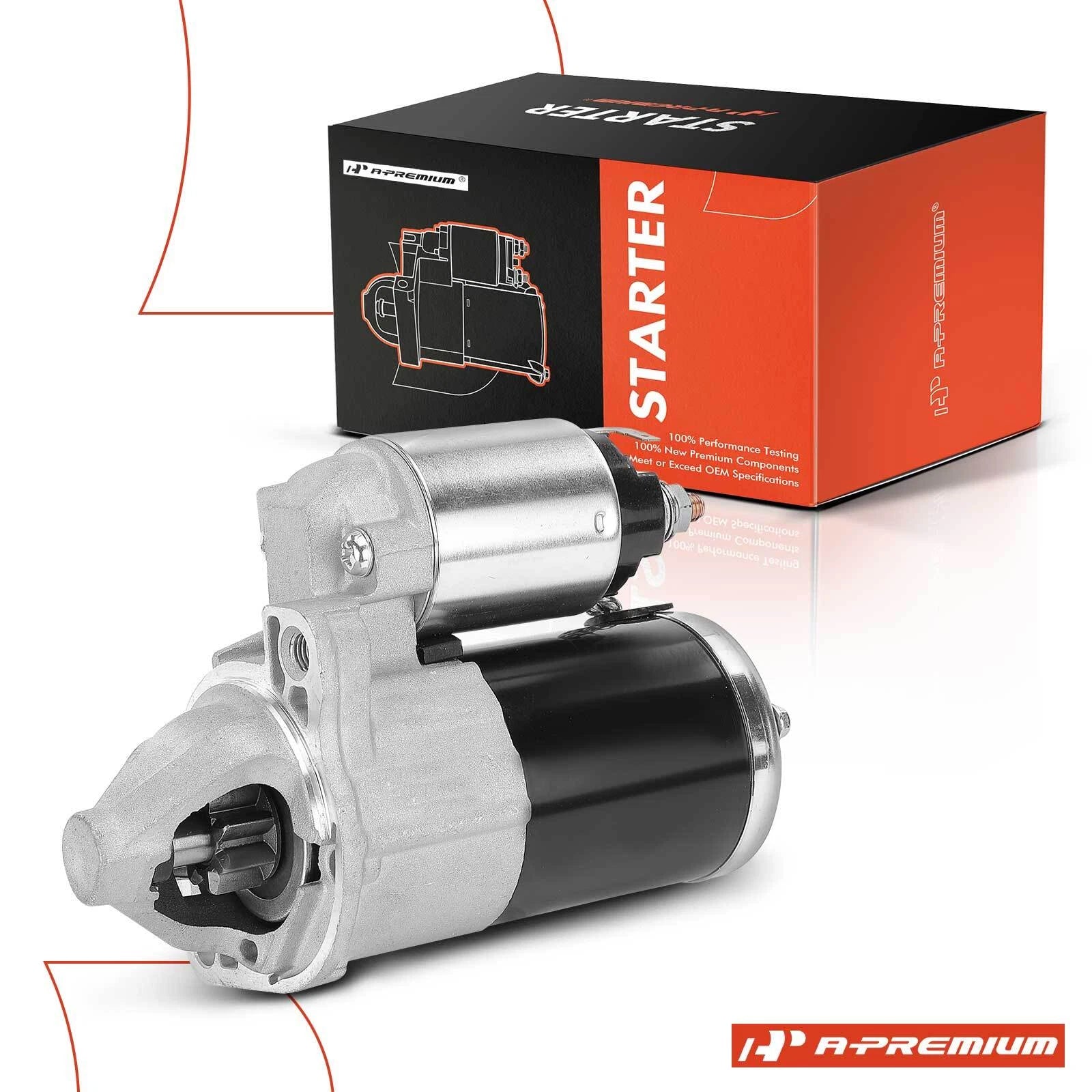 Starter for Mitsubishi Outlander (2007–2009) V6 3.0L 12V