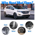 Mud Flaps Splash Guards for Ford Edge ST (2019-2022)