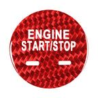 Red Engine Start Stop Button Trim for Cadillac XTS XT5 CT6 SRX CTS (2013-2020)