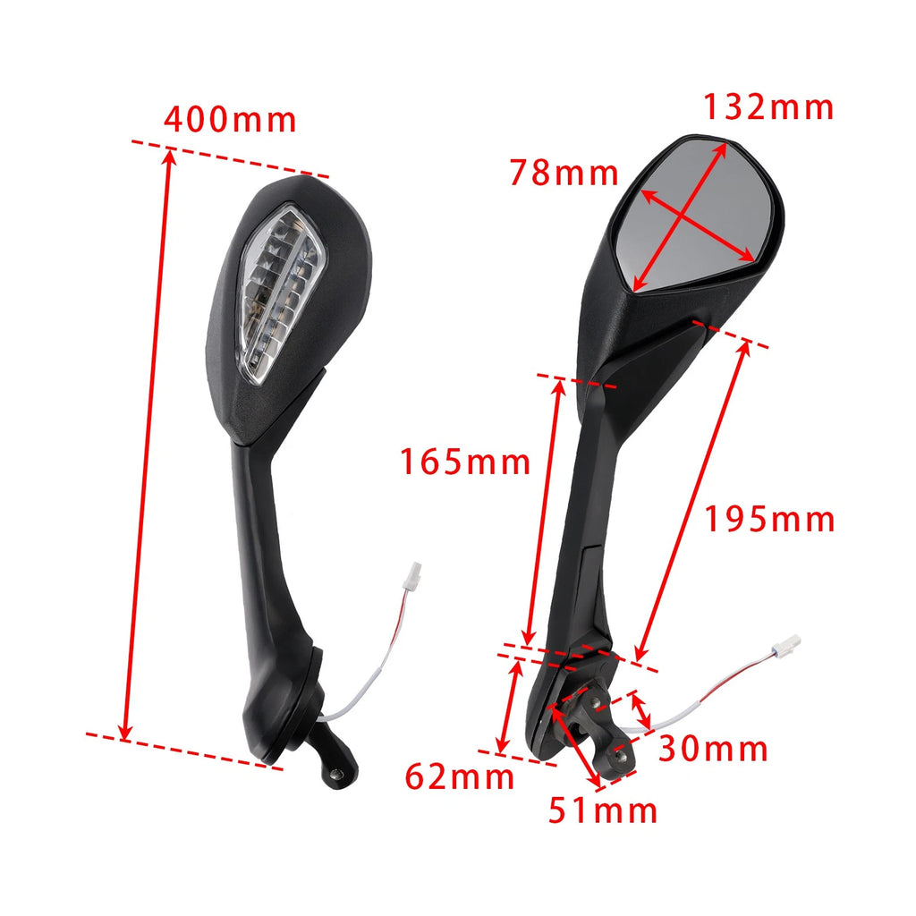 Rearview Mirrors with Indicator for Ducati Supersport 939/S (2017–2020)