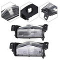 2 x License Plate Light Bumper Lamp Cover for Mazda 3 (2009���2013)