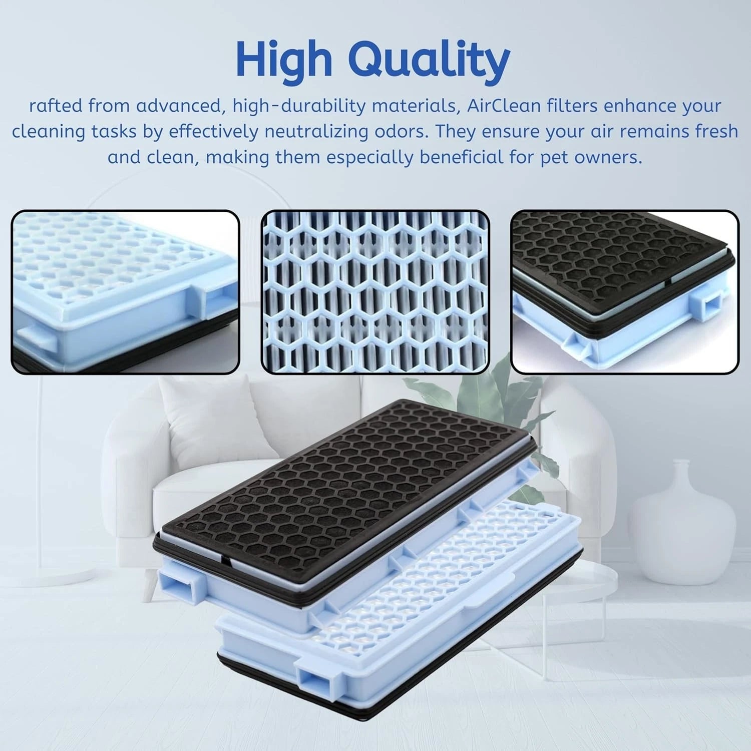 Filter for LG Vacuum Cleaner ADQ56691101 VC9083CL VC9062