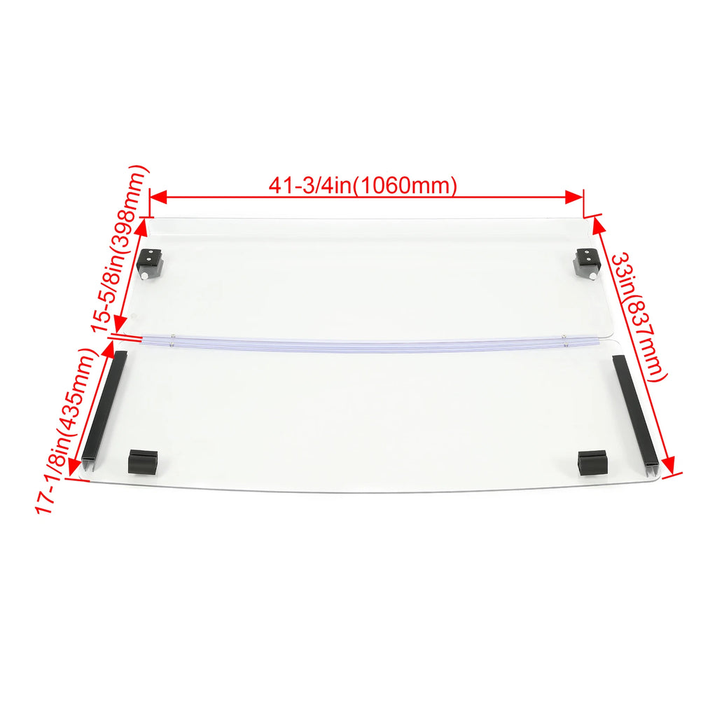 Windshield for EZGO Marathon Golf Cart (1986–1994.5) Clear