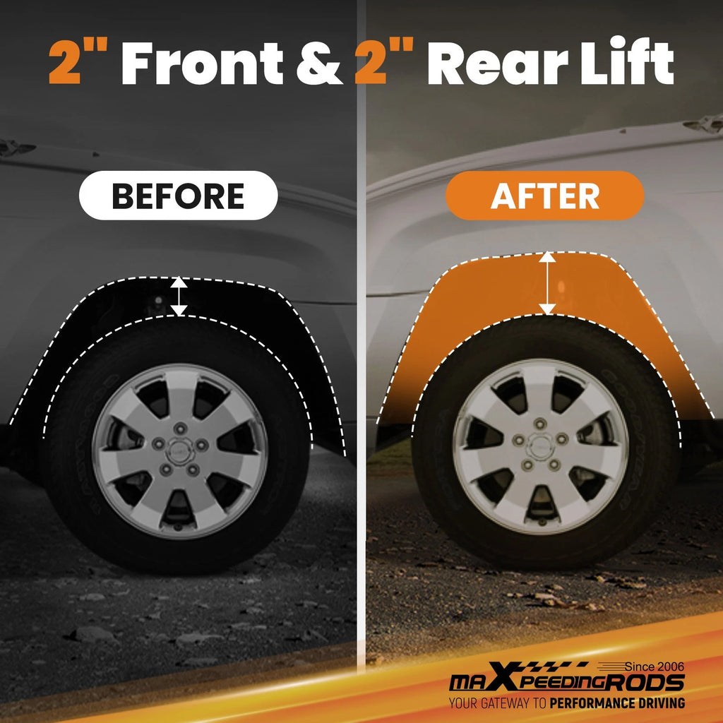 2 Inch Leveling Lift Kit for Jeep Compass Patriot (2007–2017)