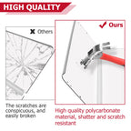 Folding Clear Windshield for EZGO RXV (2008-Present)