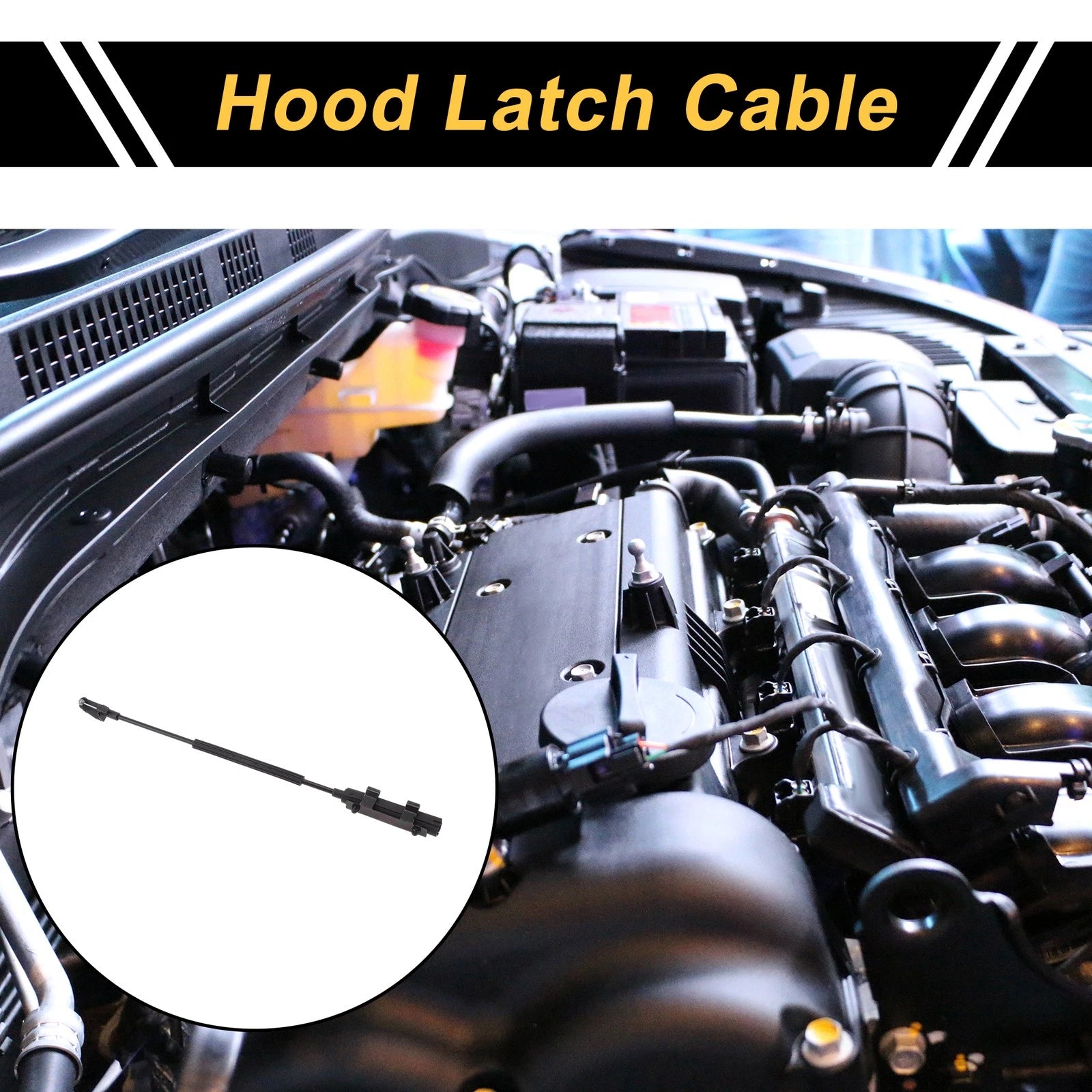 Hood Release Cable No. 7P6823531B for Volkswagen Touareg (2011–2017)