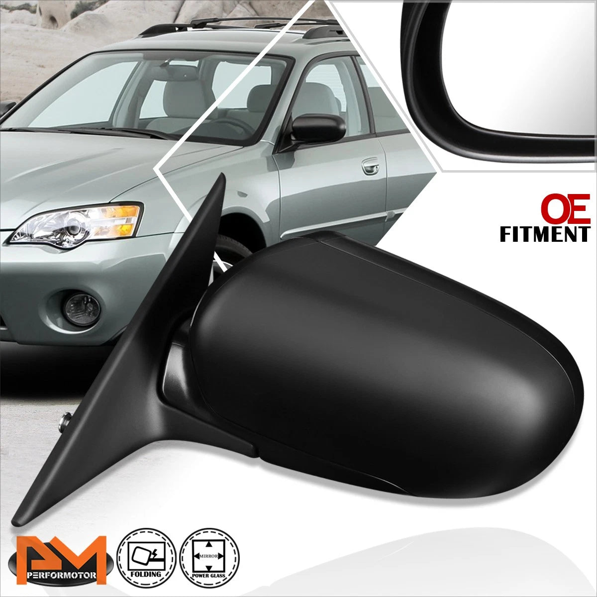 Projector Headlights for Subaru Outback/Legacy (2010–2014) Smoked Housing