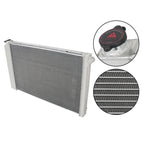 3 Row Radiator Shroud Fan for Chevy C/K C10 C20 C30 K10/K20 (1973–1991) CC716