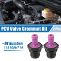 2X PCV Valve Exhaust Valve Fittings No.118105H71A for Nissan Versa Kicks