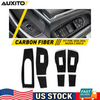 Carbon Fiber Window Lift Switch Panel Sticker for Mazda 3 Axela (2020)
