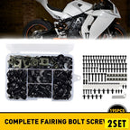 2X Fairing Bolt Kit for Kawasaki Ninja ZX9R ZX6R (1998–2003)