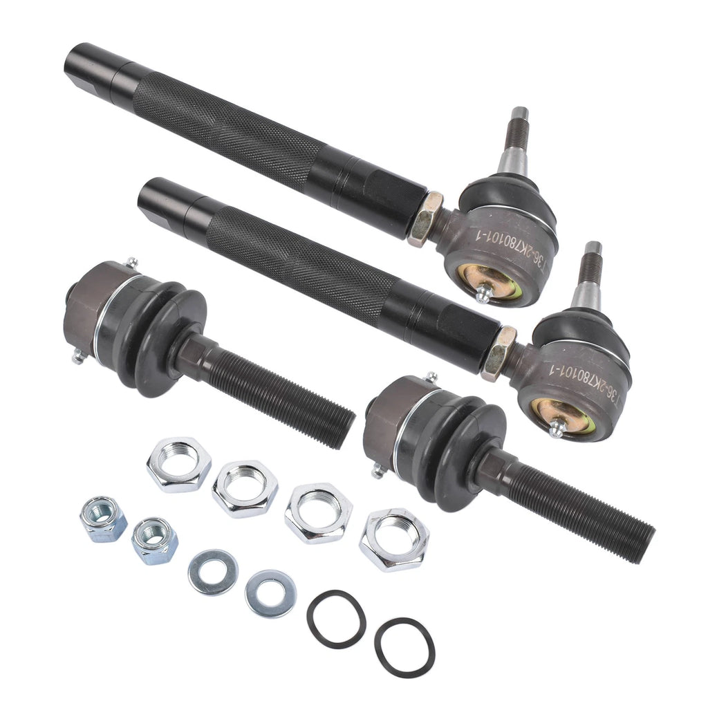 Heavy Duty Tie Rod Ends Kit for Chevy Silverado Sierra 2500HD 3500HD (2001–2019)