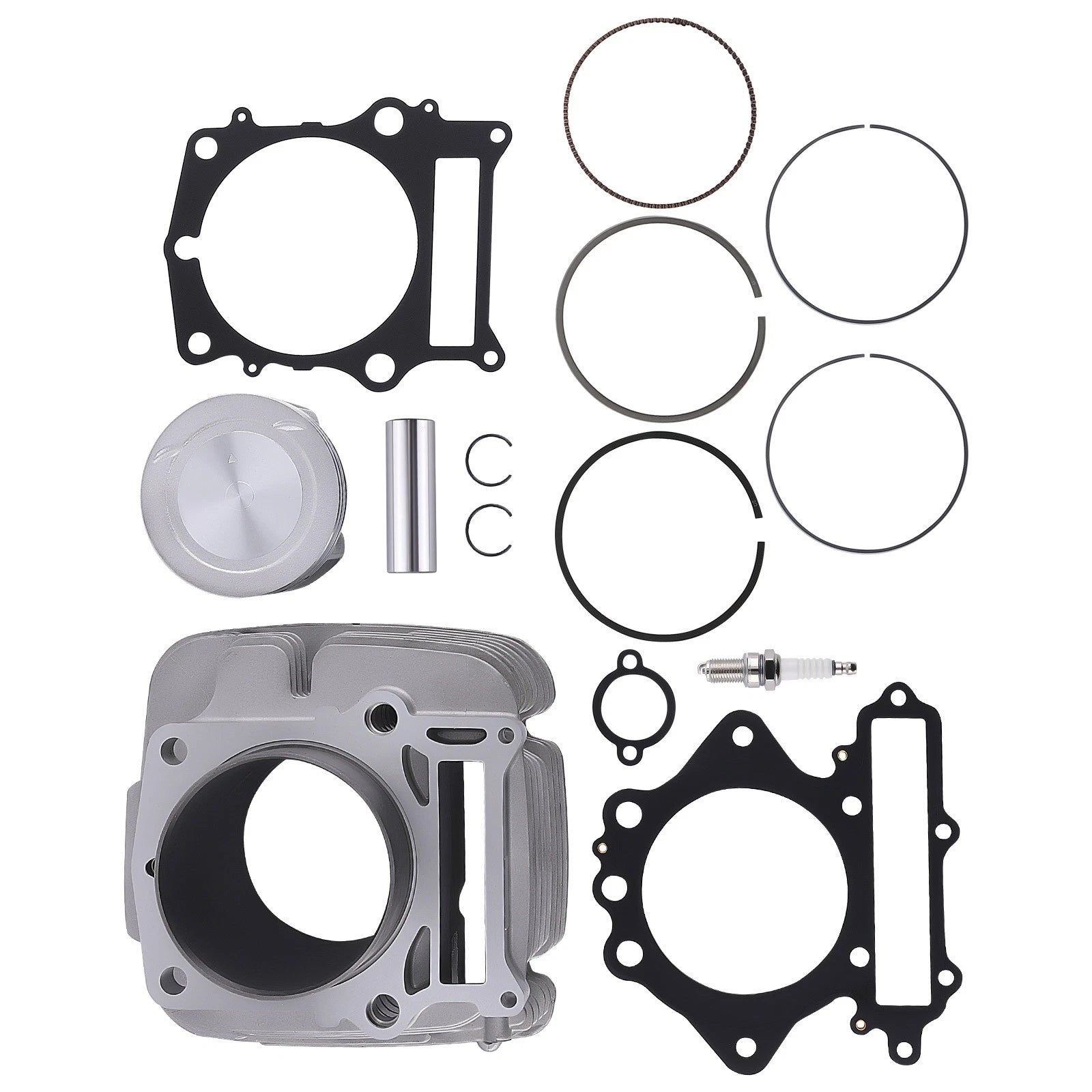 Top End Kit Cylinder Piston Gasket for Yamaha Grizzly 600 XT600 (1990–1999) 3TB-11310-00-00