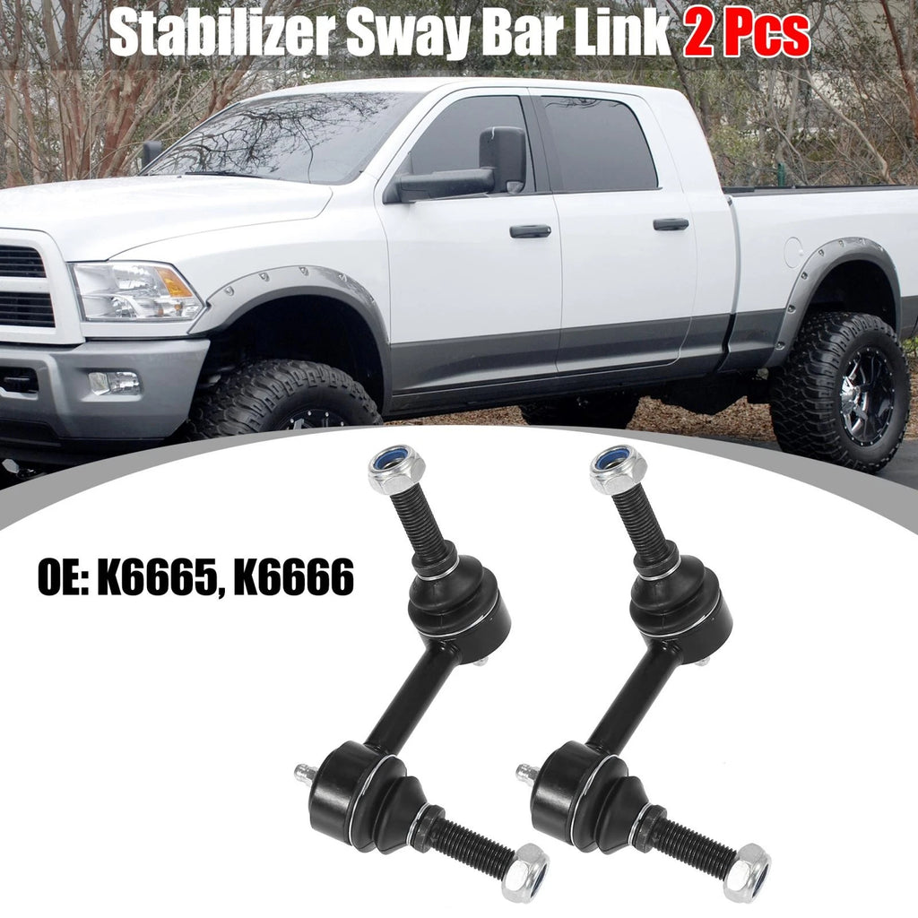 2pcs Front Stabilizer Sway Bar Link K6665 12479233 for Chevrolet Trailblazer EXT (2002–2006)