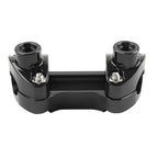 2" Handlebar Risers & Top Clamps for Harley Dyna, Softail, Sportster