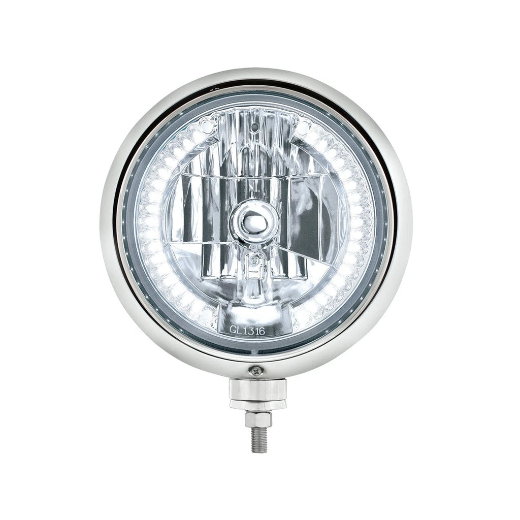 Headlight Bulb H4 34 LED White for Black Guide 682-C Style (Universal)