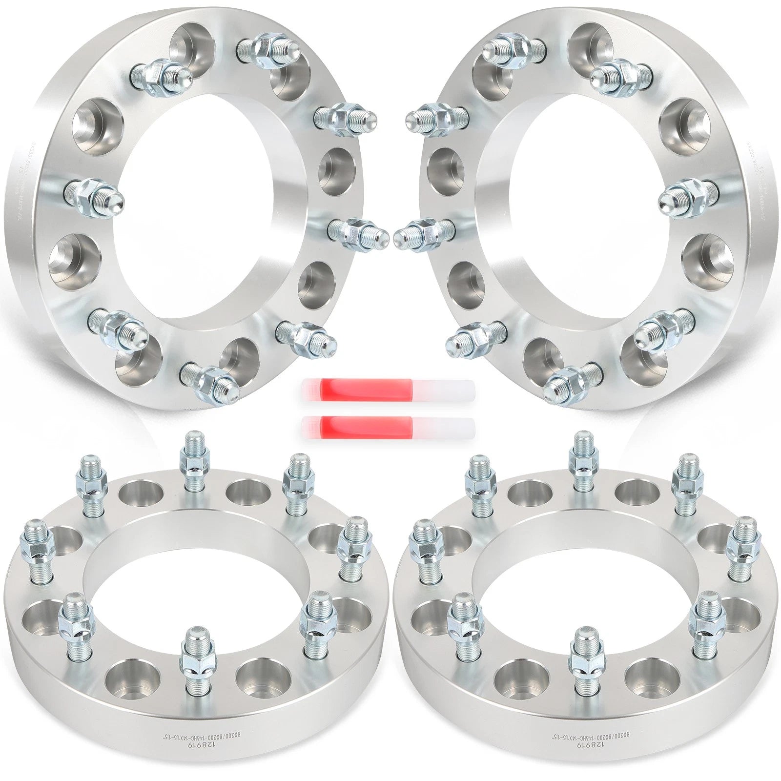 Set of 4 Wheel Spacers 1.5" for Ram 3500, Ford F-350 (2019–2025)