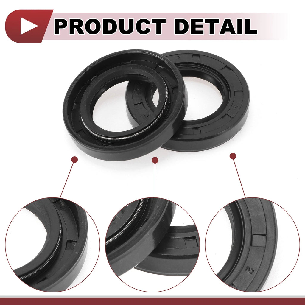 Set of 5 Rotary Shaft Oil Seals for Various Models (25x42x7mm)