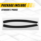 Set of 2 Smoke Tint Overlay Vinyl for BMW X5 (2024–2026)