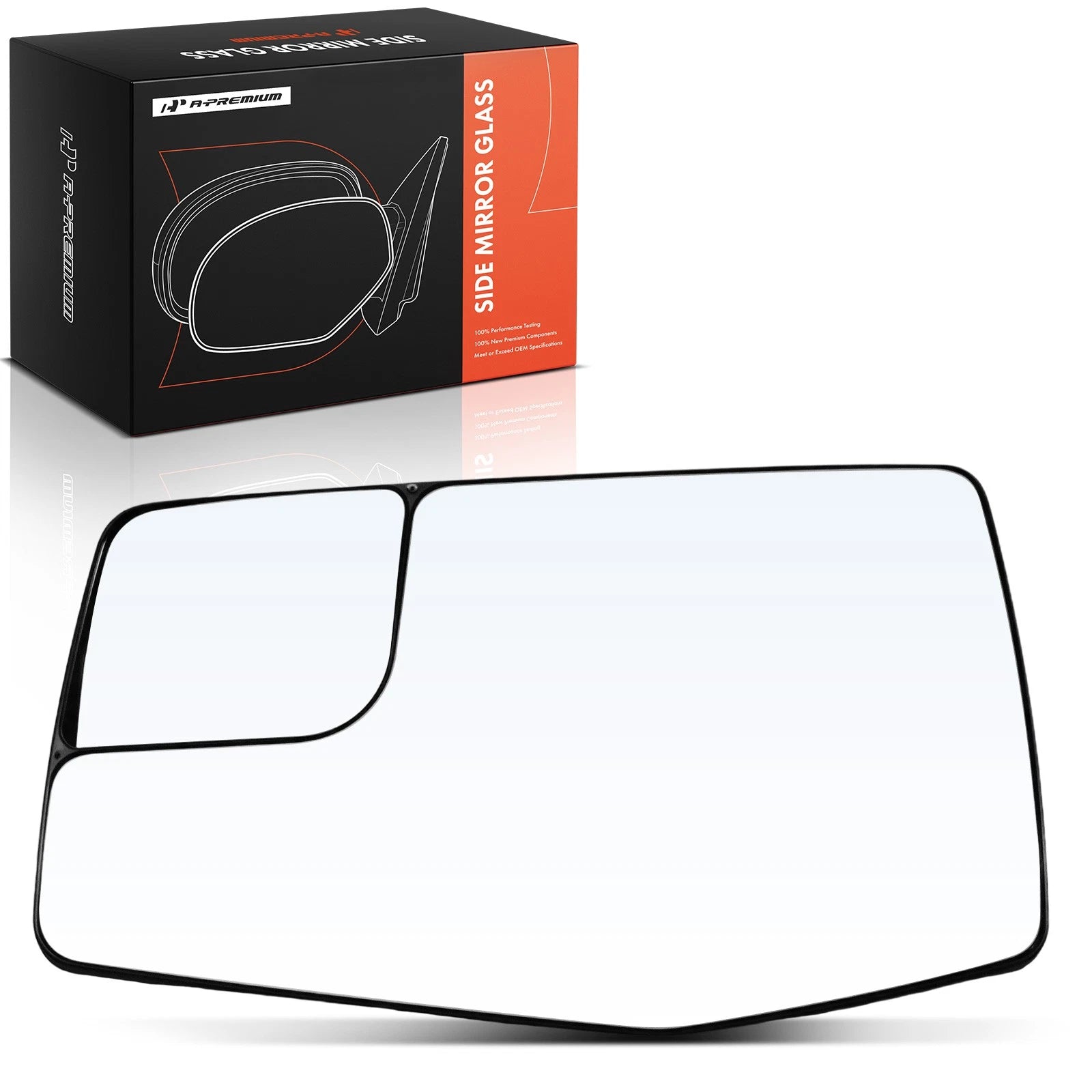 Driver Power Mirror Glass with Blind Spot & Heated for Silverado 1500 (2019–2024)