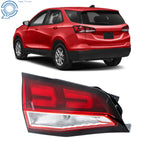 Chrome Red Tail Lights for Chevy Equinox (2022-2024)