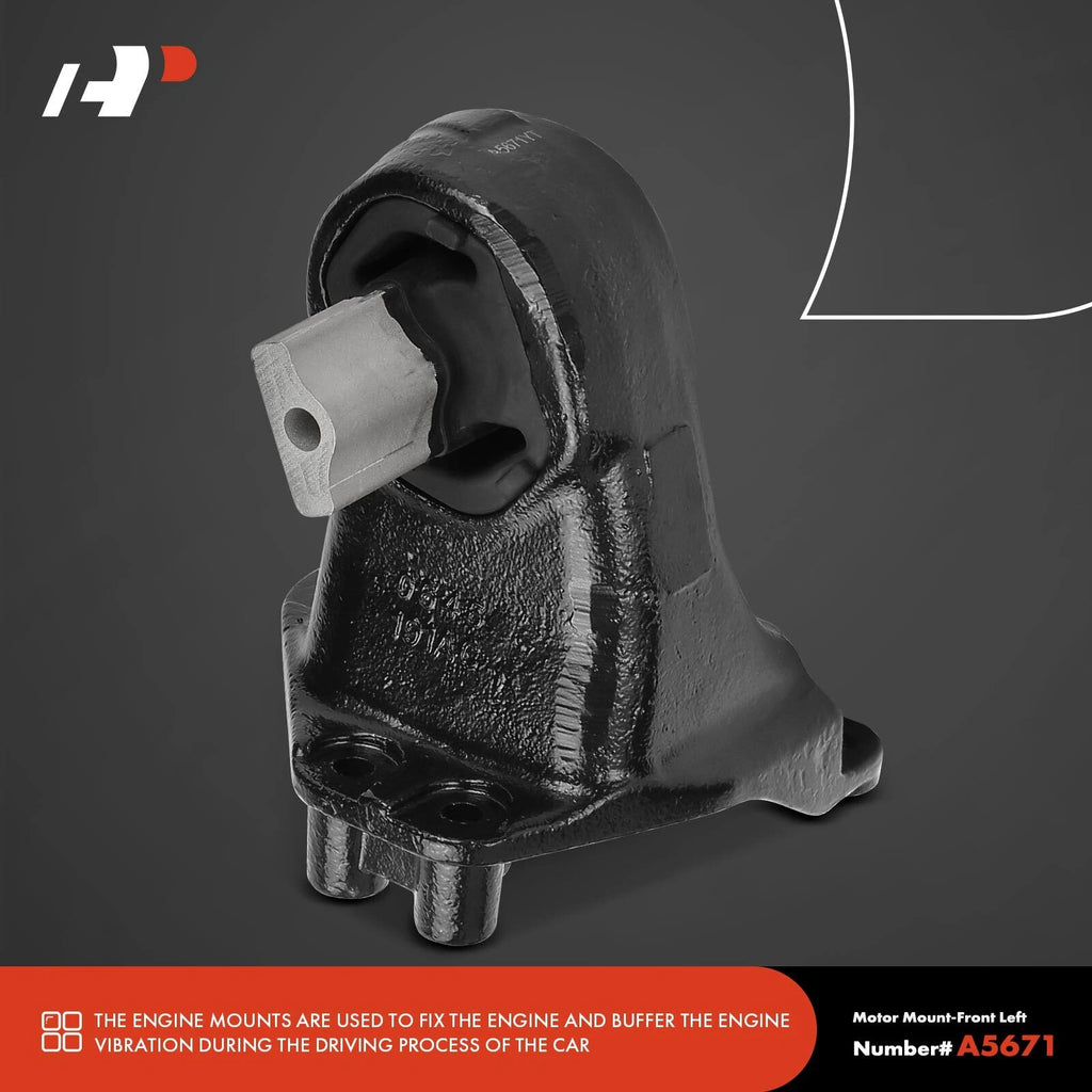 3X Engine Motor & Transmission Mount for Jeep Wrangler (2012-2017)