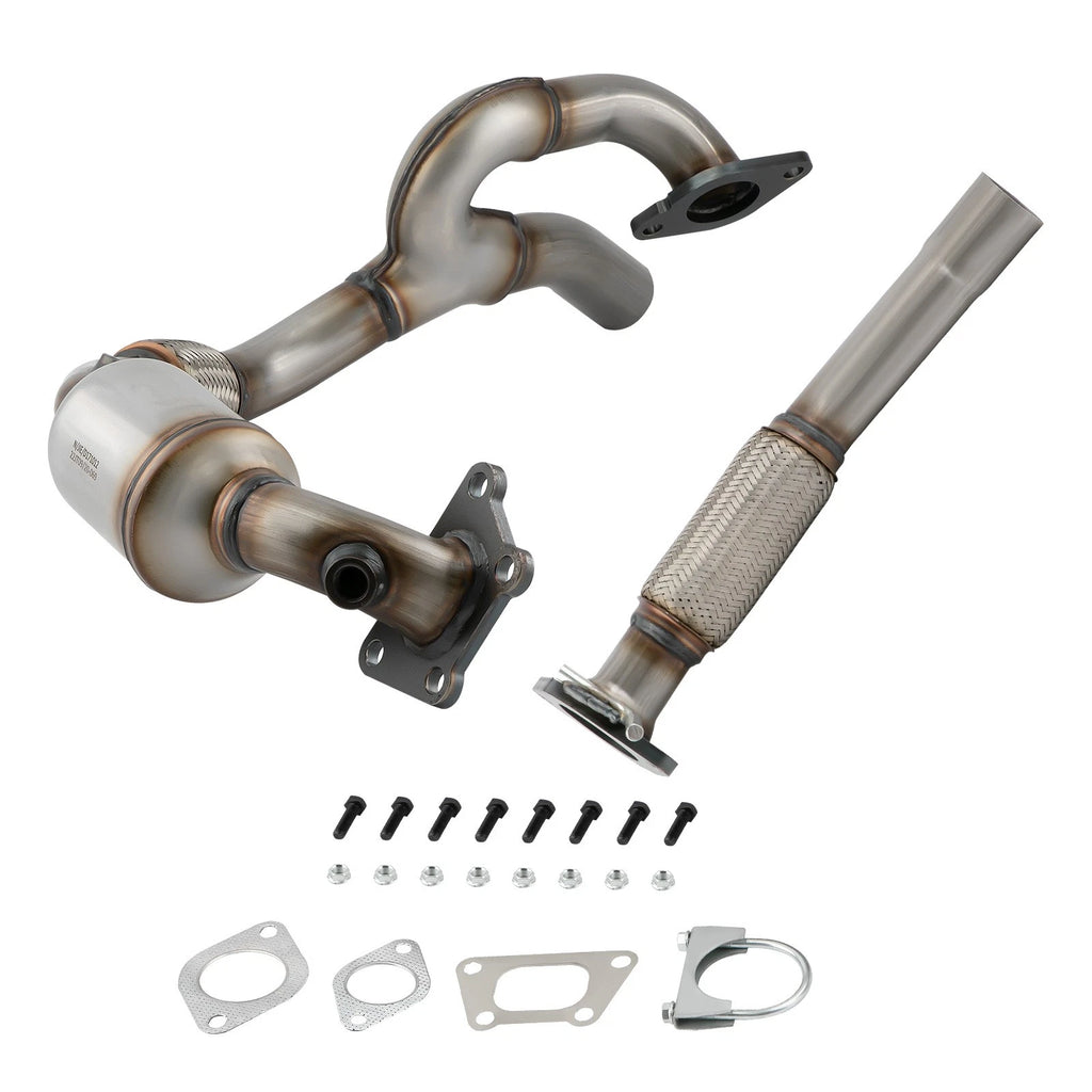 Left Catalytic Converter & Flex Pipe for Cadillac SRX 3.0L (2010–2011) 10H41324