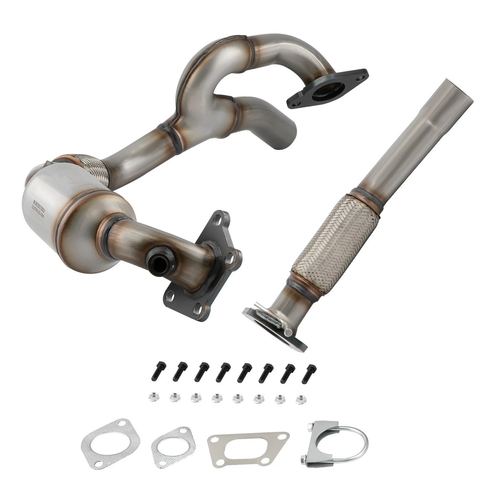 Left Catalytic Converter & Flex Pipe for Cadillac SRX 3.0L (2010–2011) 10H41324