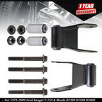 Set of 2 Rear Leaf Spring Shackle Bracket for Ford Ranger (1975–2009)