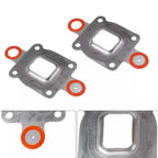 2X Exhaust Manifold Elbow Riser Gasket for MerCruiser 4.3 5.0 5.7 (V6 V8)