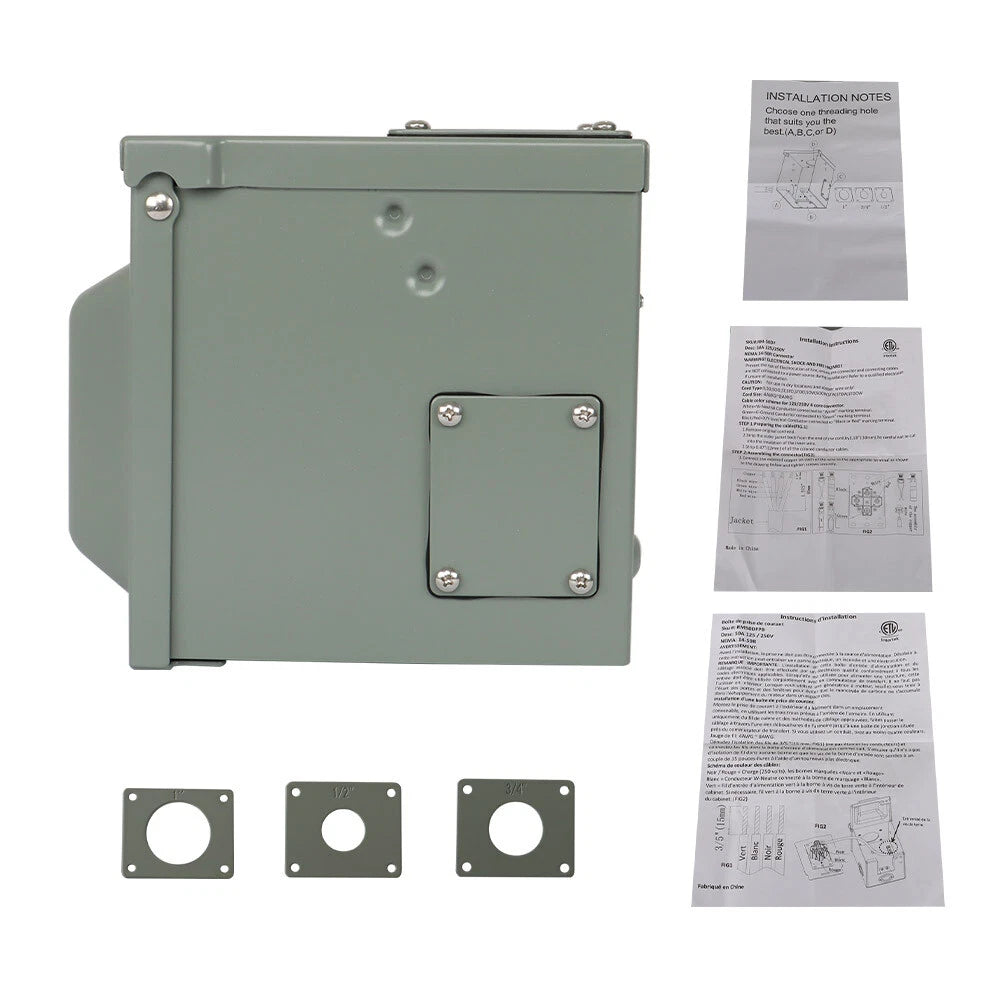 Power Outlet Box 50A Nema 14-50R for RV (2010–2023)