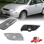 2X Euro Style Clear Lens Front Side Marker Lights for Ford Focus (2000–2004)
