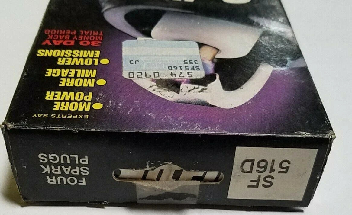 Set of 4 Splitfire SF516D Spark Plugs for