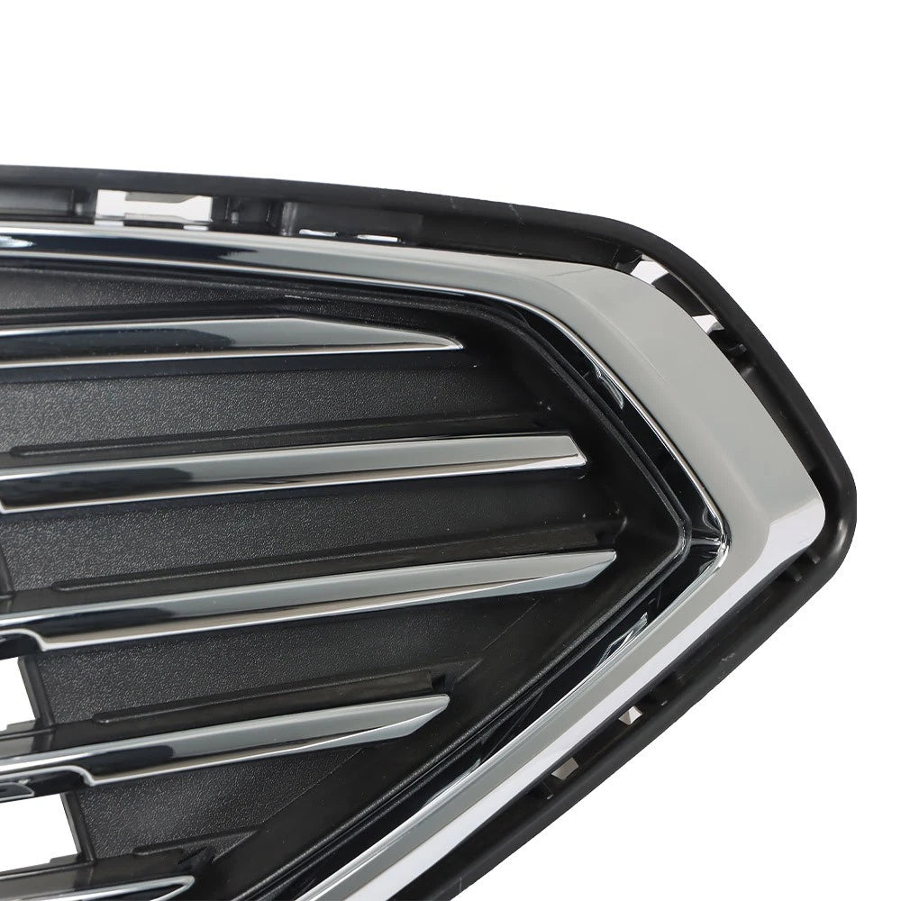 Front Grille Bumper Upper for Ford Fusion (2017â2018) Chrome Mesh