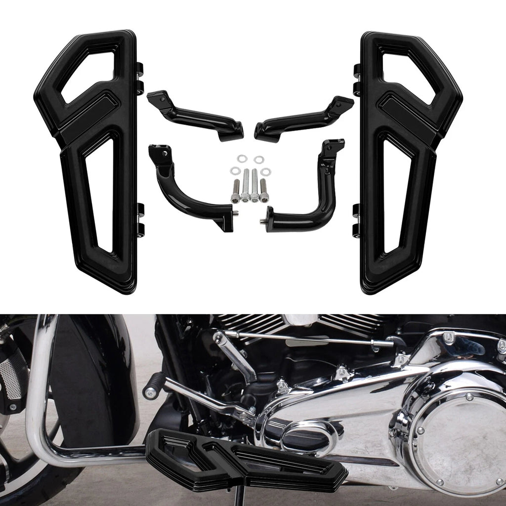Driver Floorboard Footboard & Bracket for Harley Touring Road Glide (2014–2024)