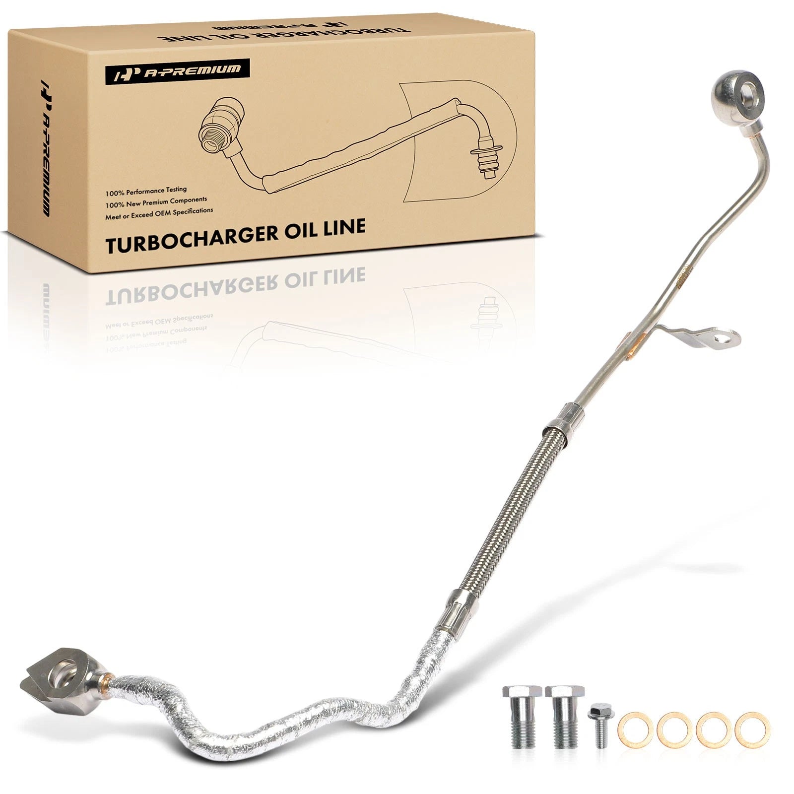 Turbocharger Oil Feed Supply for Nissan Sentra Juke L4 1.6L (2016–2019)