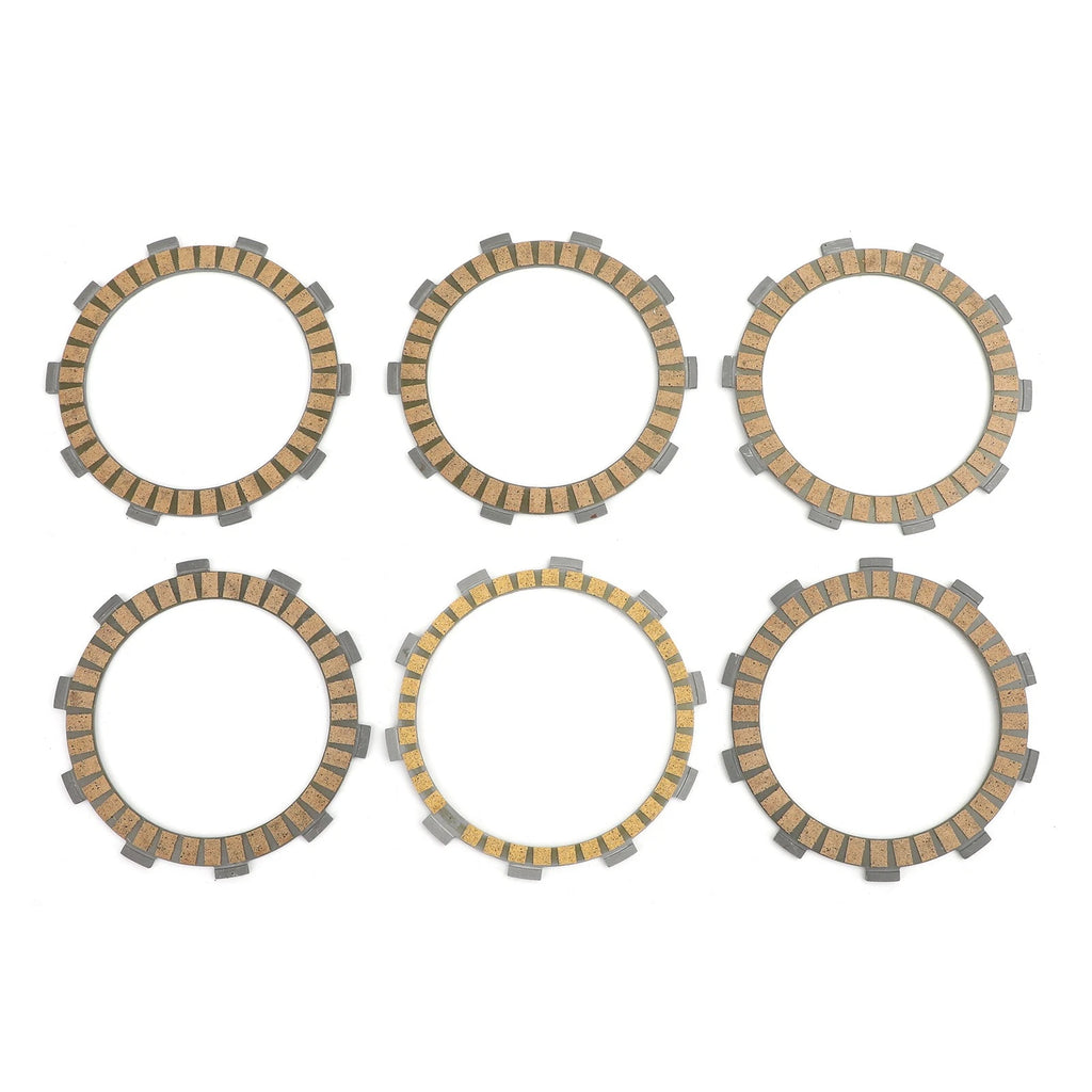 Clutch Friction Plate Kit for Yamaha ST225 TT225S/T TTR225 XT225 TTR230 (#3)