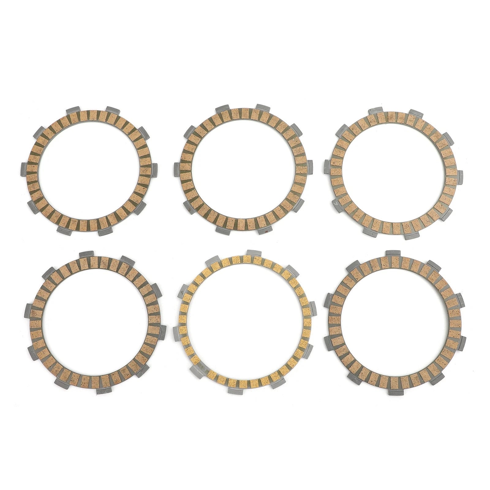 Clutch Friction Plate Kit for Yamaha ST225 TT225S/T TTR225 XT225 TTR230 (#3)