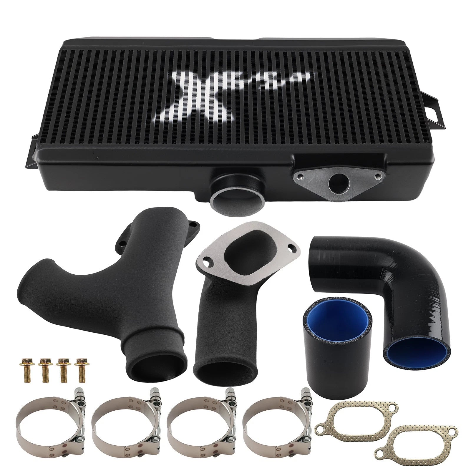 Top Mount Intercooler + Y Pipe Kit for Subaru WRX STI EJ20 EJ25 (2002–2007)