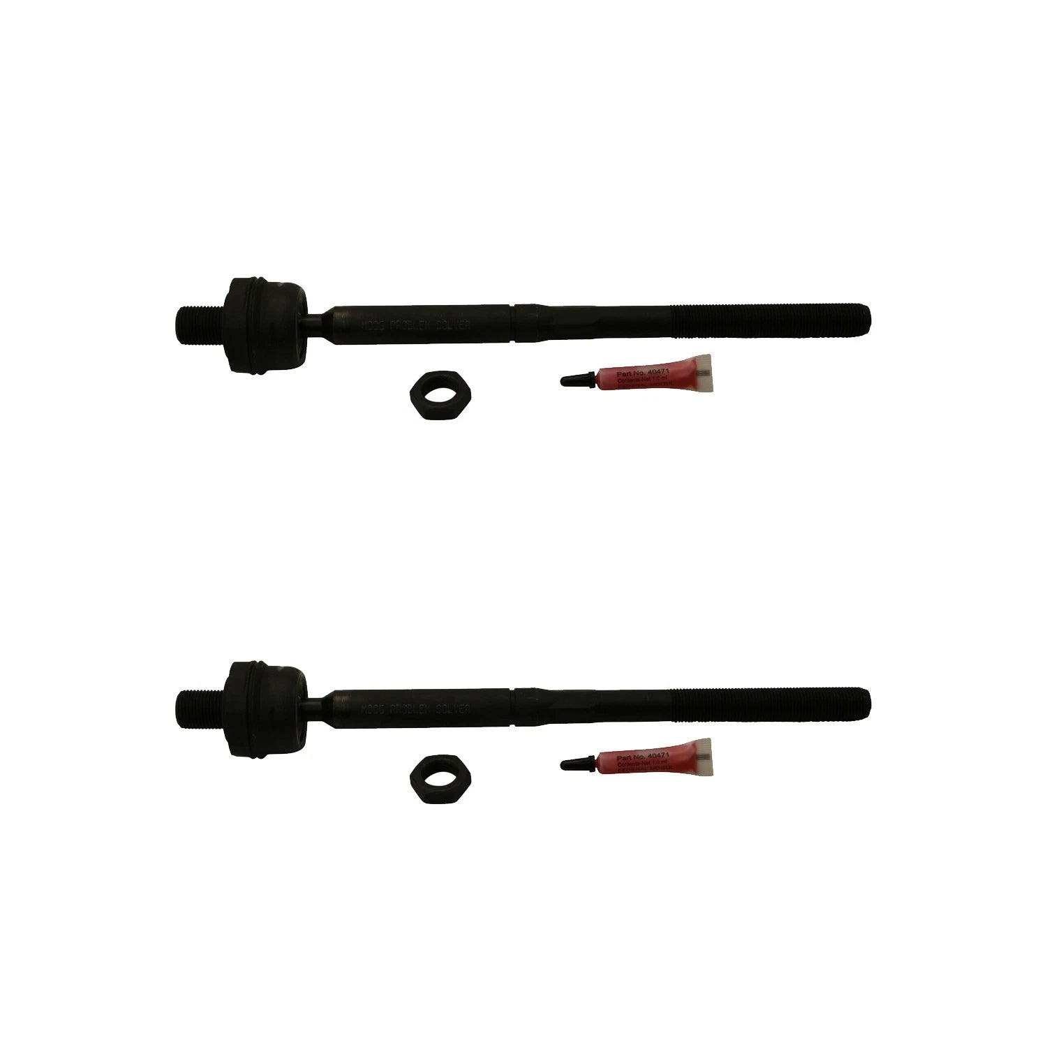 2X Moog Front Inner Steering Tie Rod End Kit for Ford Mustang (2015–2022)