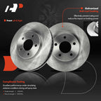 Front Disc Brake Rotors for Ford Mustang (2005-2010)