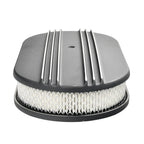 15" Aluminum Oval Air Cleaner Assembly for SBC Chevy Ford (1960–2023)
