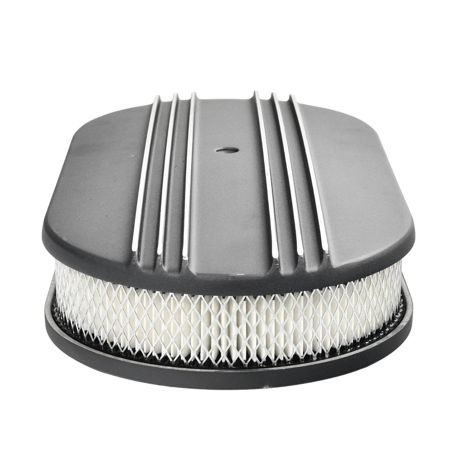 15" Aluminum Oval Air Cleaner Assembly for SBC Chevy Ford (1960–2023)