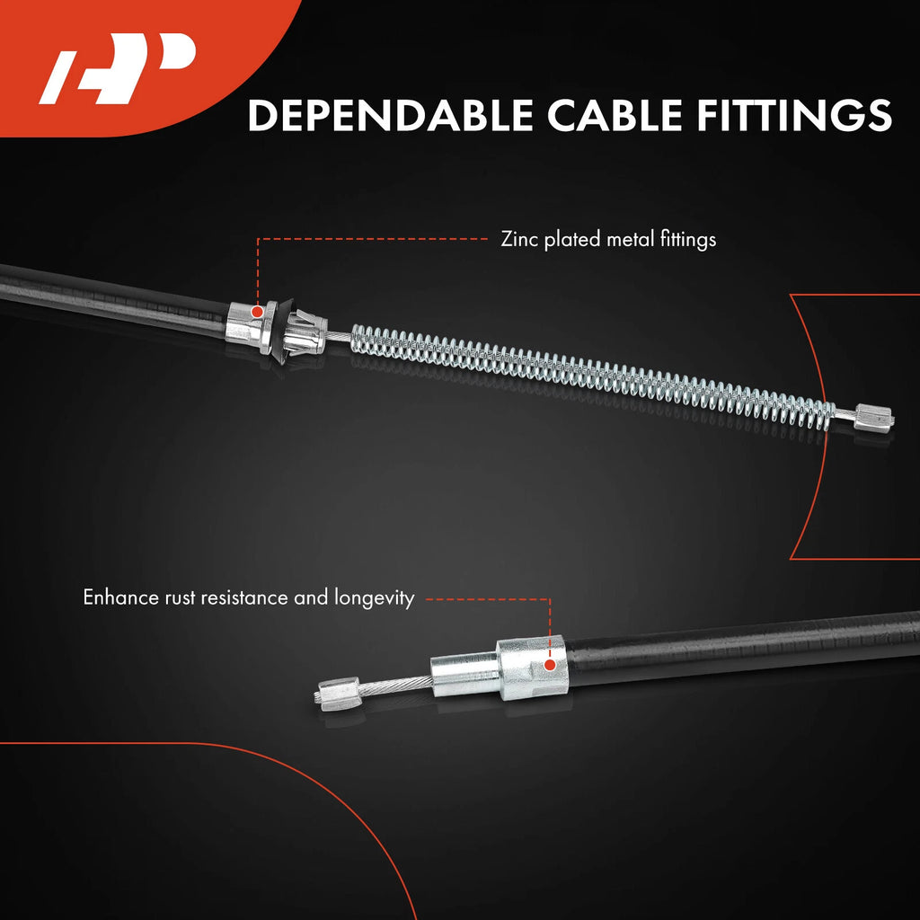 Rear Left Parking Brake Cable for Chevy Express GMC Savana (2003â2023)